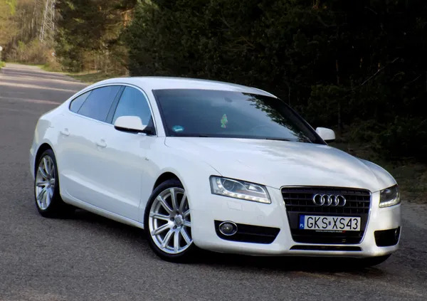 audi a5 Audi A5 cena 43999 przebieg: 210000, rok produkcji 2011 z Kościerzyna